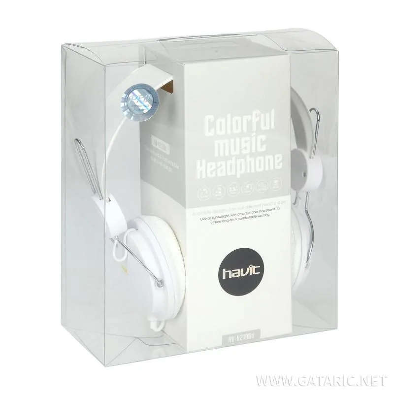 Havit Wired Headphone with Mic Grey