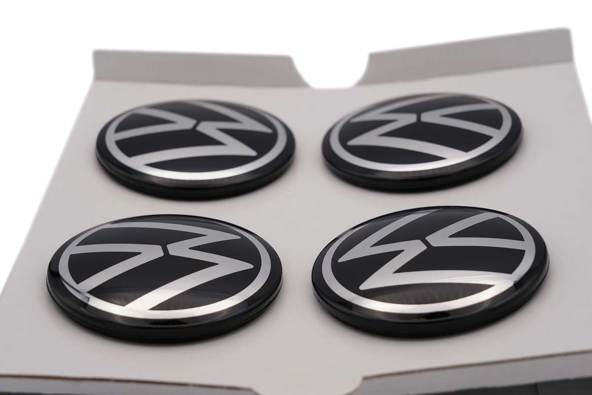 65mm VW Centre Cap (New Style Logo) - (Set of 4) Part No : 5H0 601 171