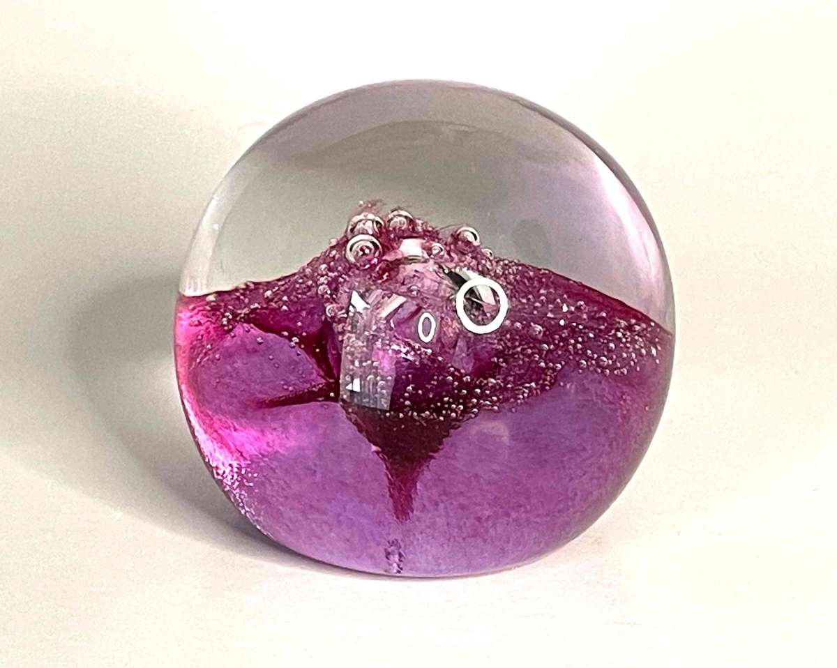 Caithness Glass Paperweight, "Fireball"
