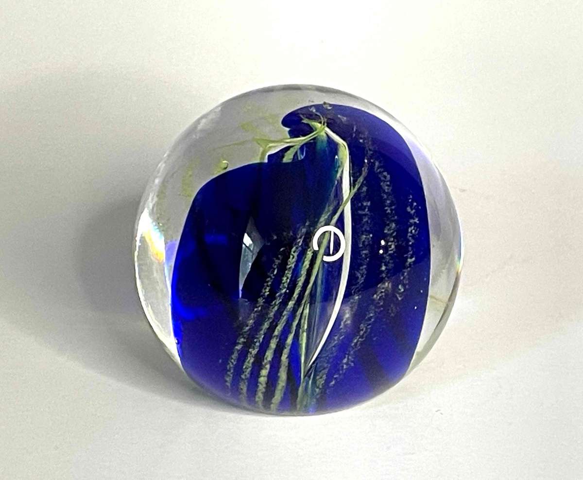 Caithness Glass Paperweight, "Limelight"