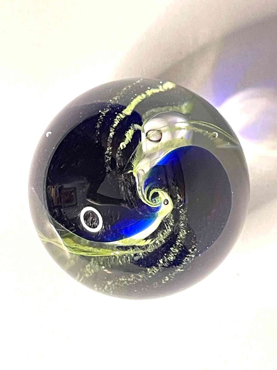 Caithness Glass Paperweight, "Limelight"