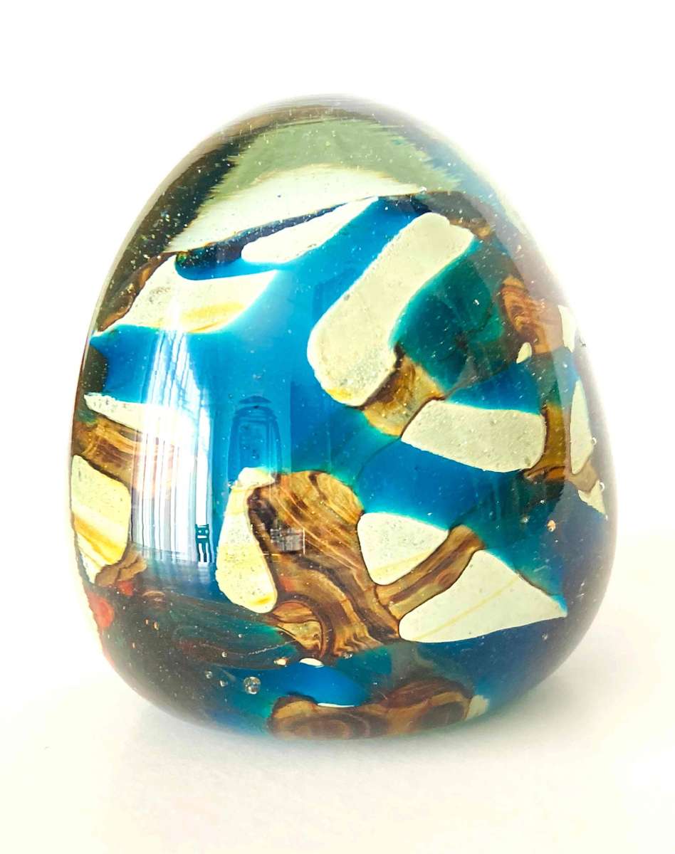 Mdina Glass Paperweight
