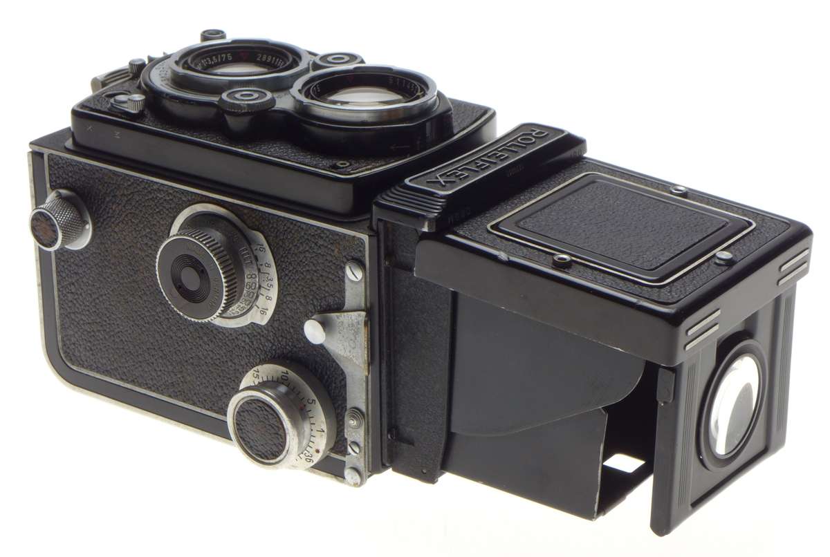 Rolleiflex TLR Film camera 120 film Xenar 3.5/75 Lens f=75mm - Rolleiflex