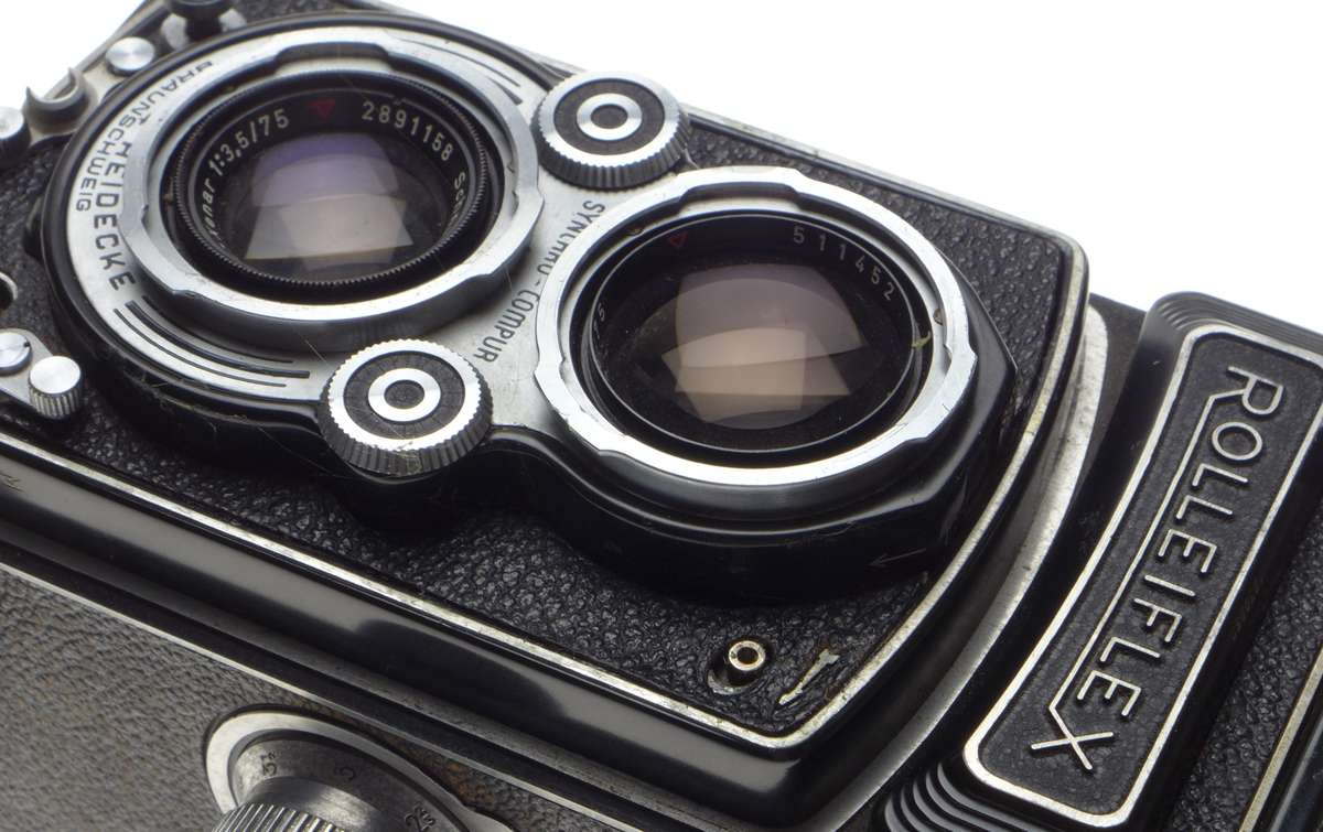 Rolleiflex TLR Film camera 120 film Xenar 3.5/75 Lens f=75mm - Rolleiflex