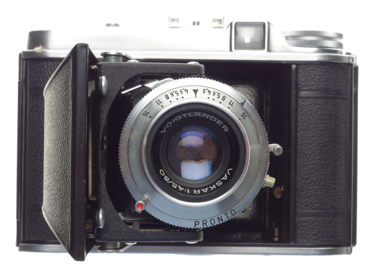 Voigtlander PERKIO Vintage Folding camera Color VASKAR 4.5/80 lens - Voigtlander
