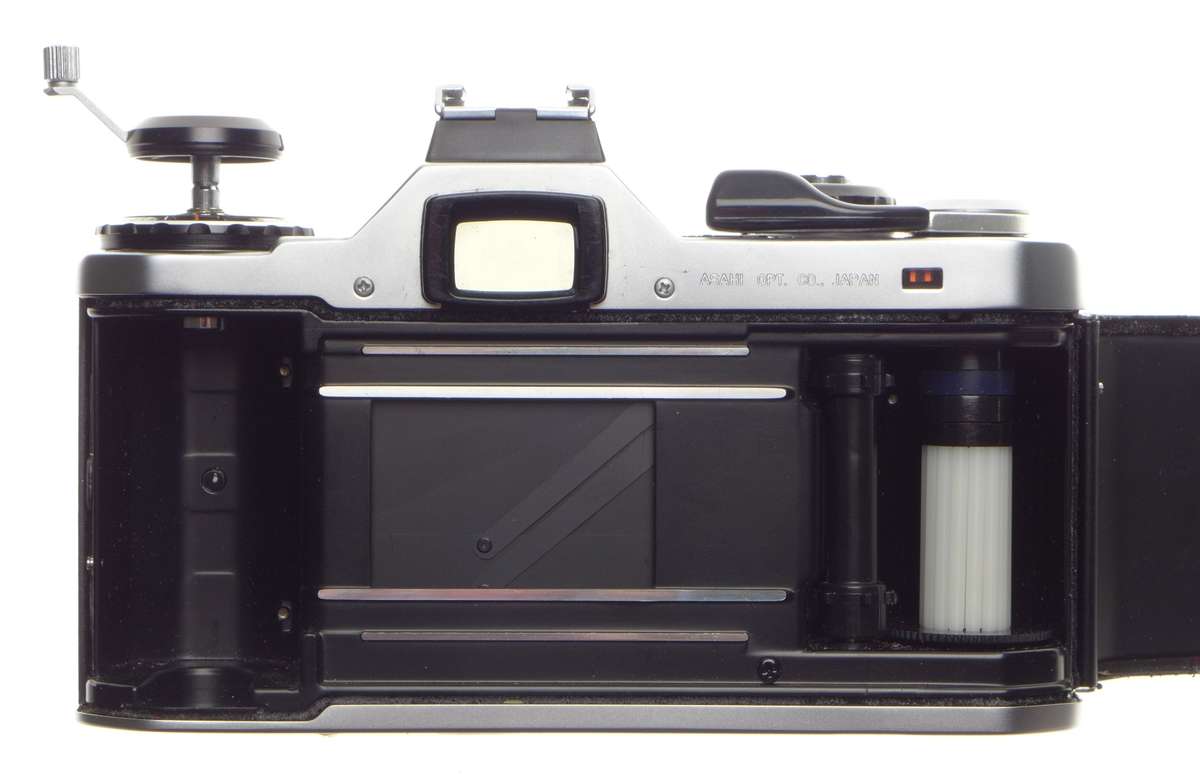 Mint Pentax ME 35mm vintage SLR film camera Asahi SMC Pentax-M 1.7 50mm - Pentax