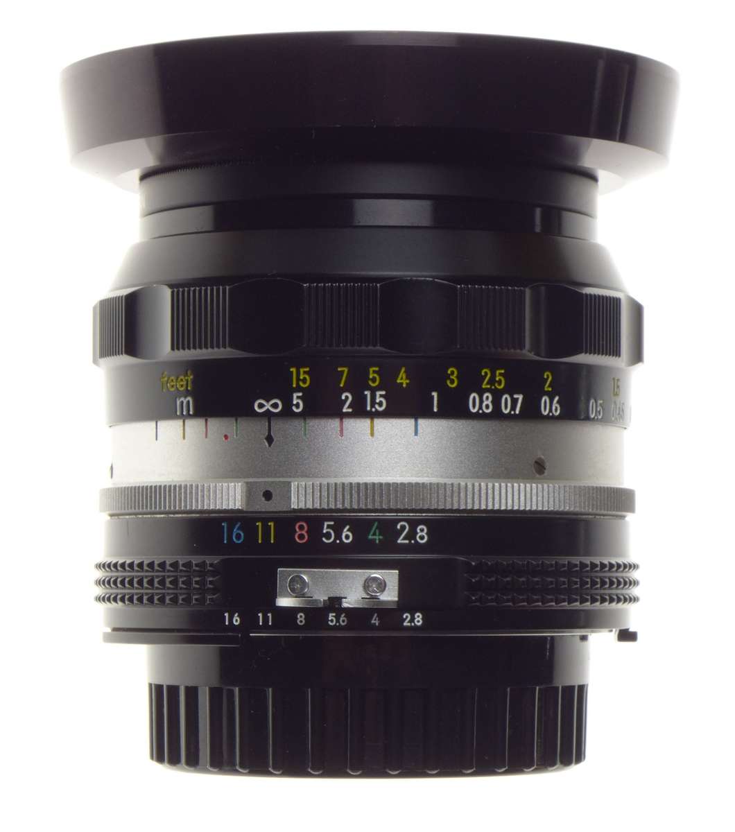 Mint Nikkor-N Auto 1:2.8 f=24mm Ai SLR vintage camera lens PRISTINE - Nikon