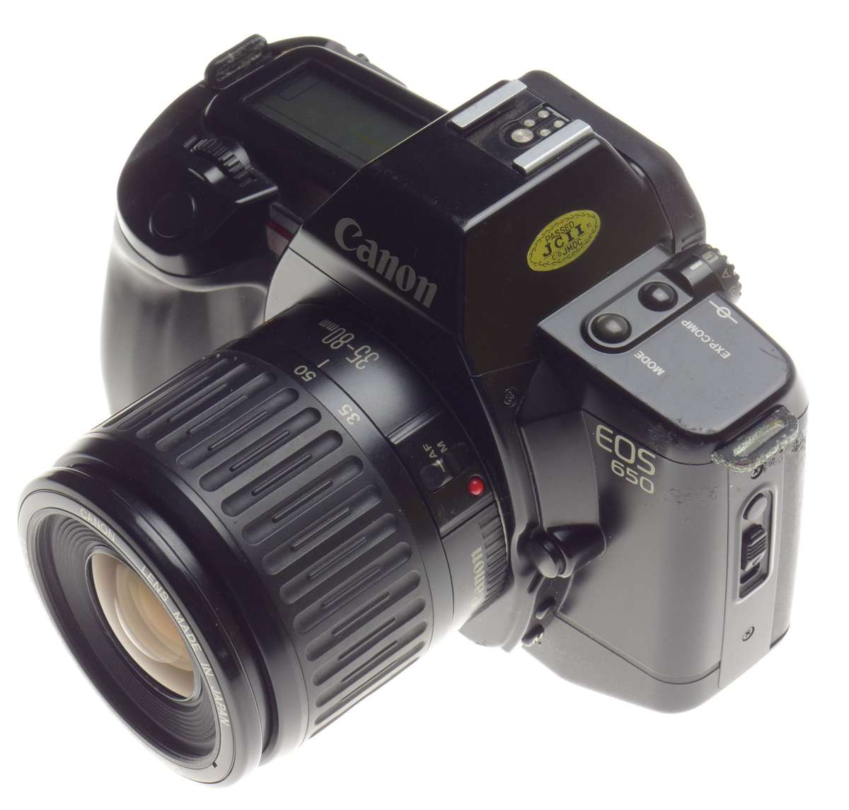 Canon EOS 650 film 35mm vintage camera body Zoom EF 35-80mm lens - Canon