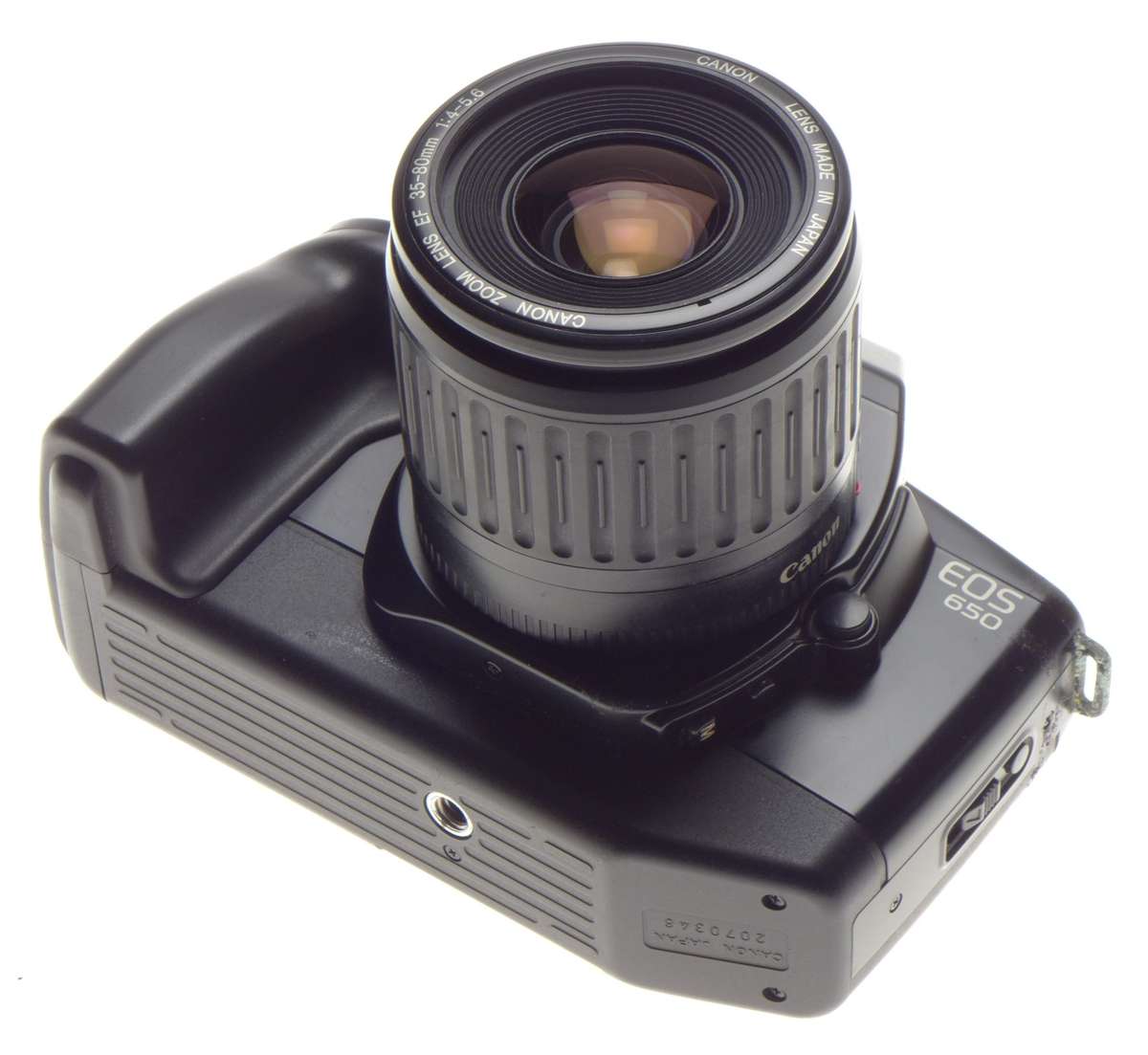 Canon EOS 650 film 35mm vintage camera body Zoom EF 35-80mm lens - Canon