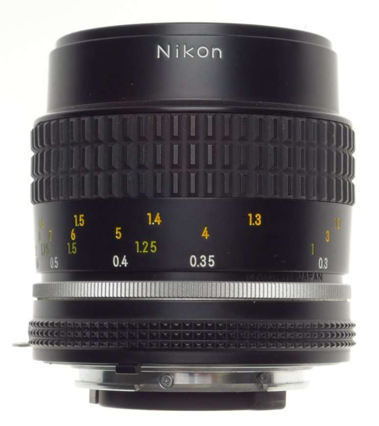 Micro-NIKKOR 55mm 1:2.8 MINT JUST SERVICED AI-s 35mm SLR macro close focus 1:2/55mm lens caps - Niko