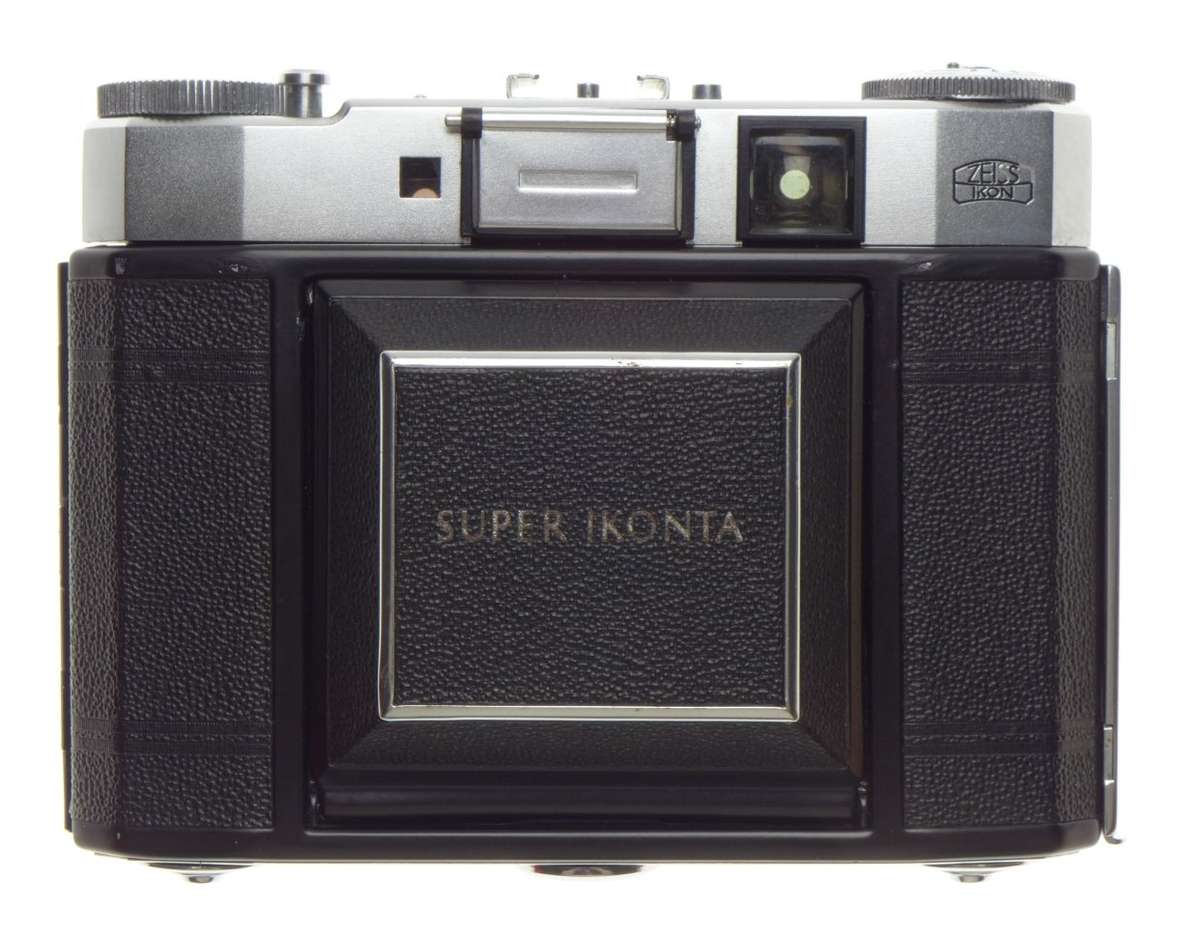 ZEISS Super Ikonta MINT medium format 120 film camera Tessar 3.5/75mm lens box case - Zeiss