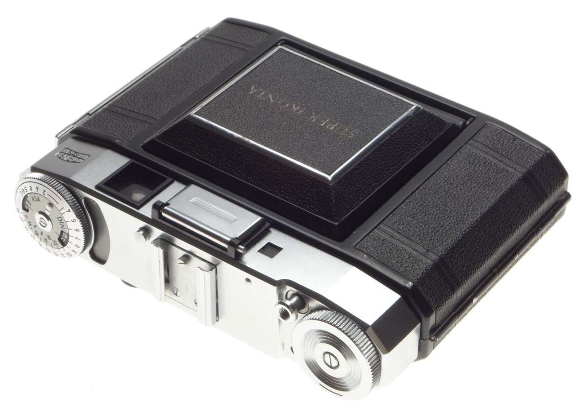 ZEISS Super Ikonta MINT medium format 120 film camera Tessar 3.5/75mm lens box case - Zeiss