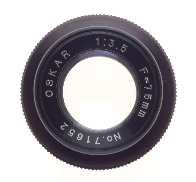 Oskar 3.5 f=75mm black vintage M42 enlarging lens clean condition - Oskar