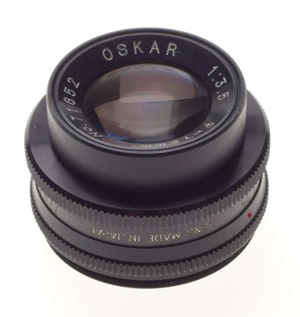 Oskar 3.5 f=75mm black vintage M42 enlarging lens clean condition - Oskar
