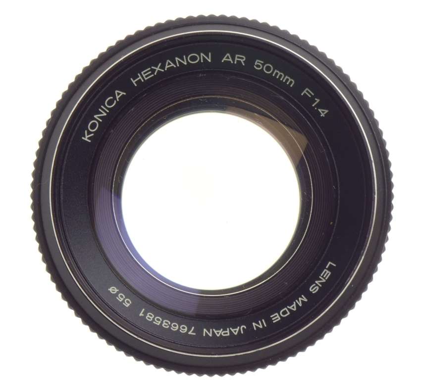 Konica Auto Reflex T3 Hexanon AR 50mm F1.4 SLR film camera Fast lens 35mm film