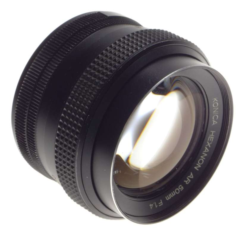 Konica Auto Reflex T3 Hexanon AR 50mm F1.4 SLR film camera Fast lens 35mm film