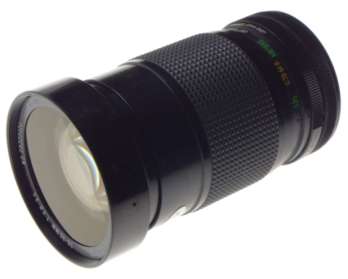 Vivitar Series 1 28-90mm f2.8-f3.5 VMC 1:3.3x Canon FD mount 35mm vintage camera lens boxed - Canon