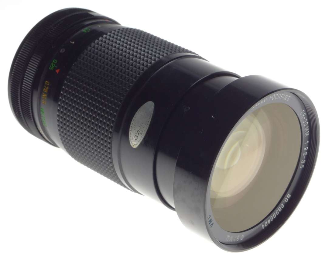 Vivitar Series 1 28-90mm f2.8-f3.5 VMC 1:3.3x Canon FD mount 35mm vintage camera lens boxed - Canon