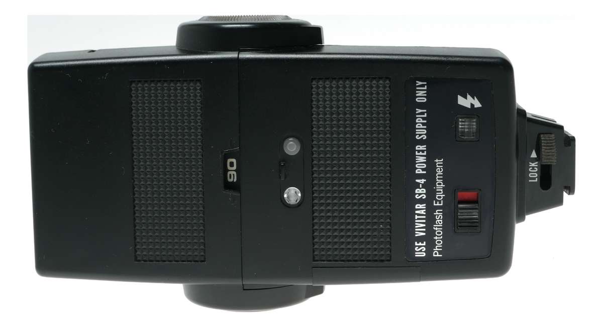 Vivitar 283 Auto Thyristor Hot Shoe Film Camera Swivel Flash