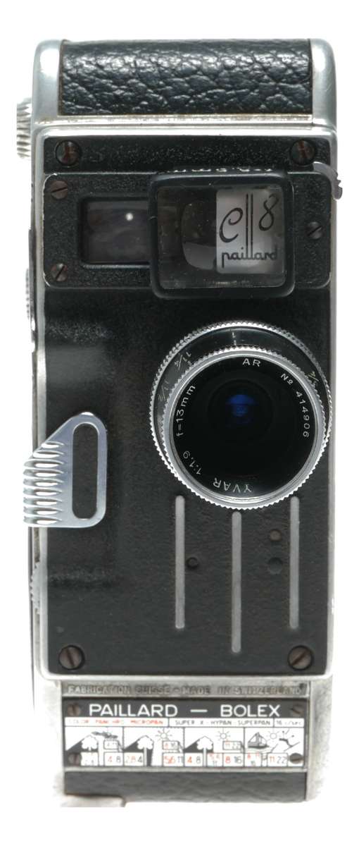 Bolex Paillard C8 Film Camera Yvar 1:1.9 f=13mm Original Strap Pouch