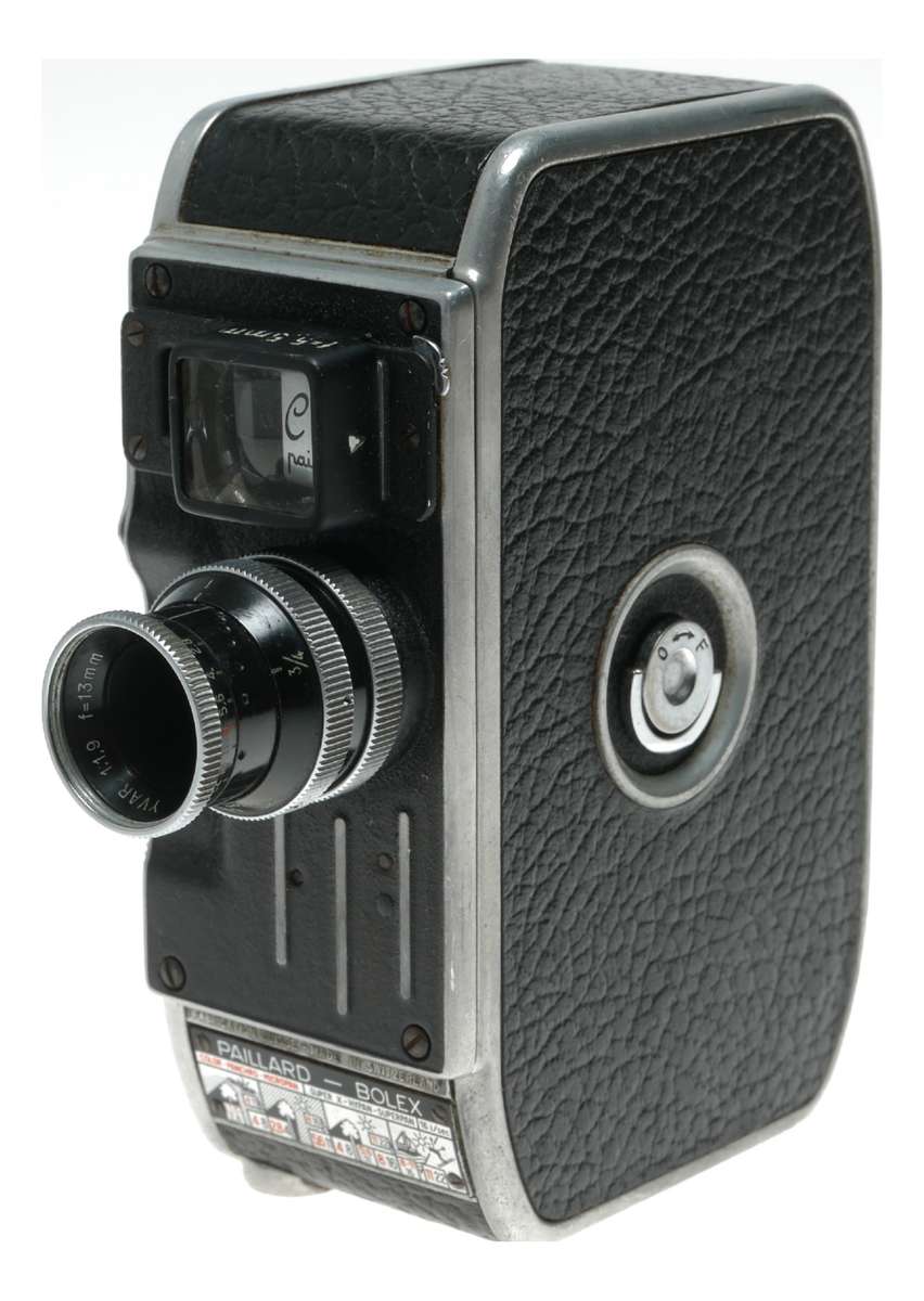 Bolex Paillard C8 Film Camera Yvar 1:1.9 f=13mm Original Strap Pouch