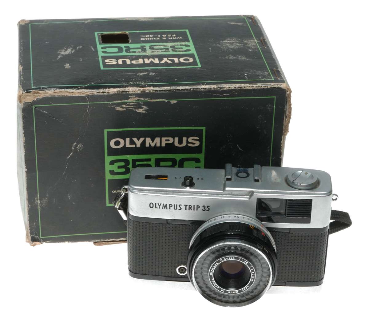Olympus Trip 35 Compact Film Camera D.Zuiko 1:2.8 f=40mm