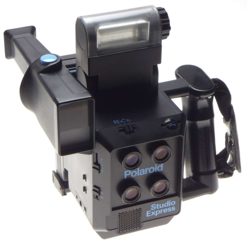 POLAROID Studio Express Passport type instant film camera with polaroid back - Polaroid