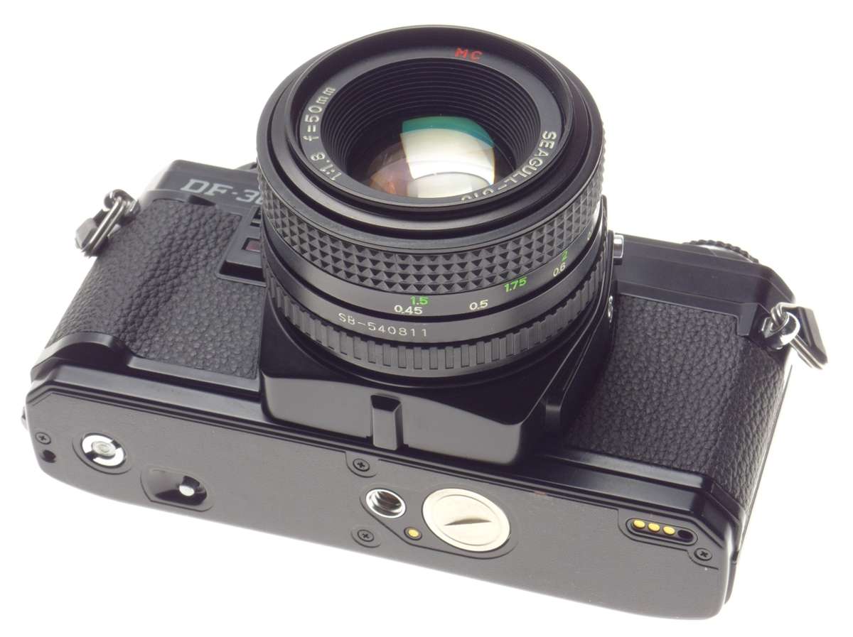 DF-300M SEAGULL Black MINT SLR 35mm vintage film camera 1.8/50mm lens f=50mm clean - Seagull