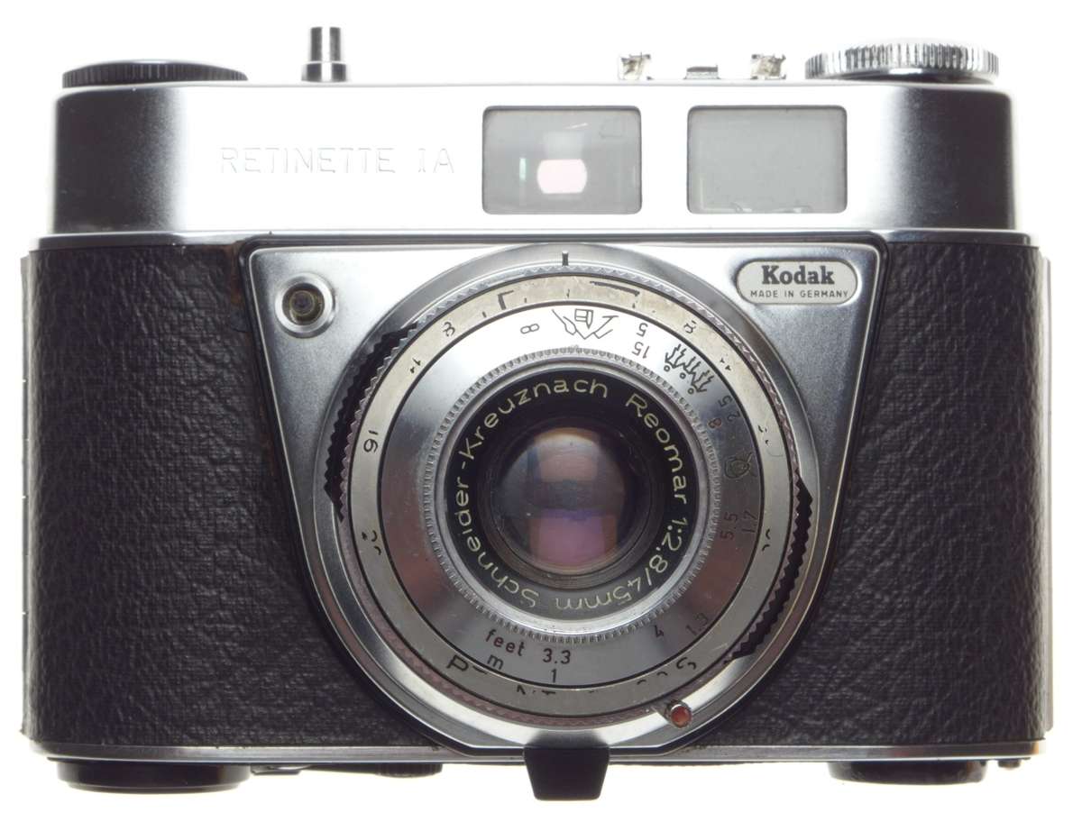 KODAK Retinette 1a point and shoot 35mm vintage film analogue camera REOMAR 2.8/45mm lens - Kodak