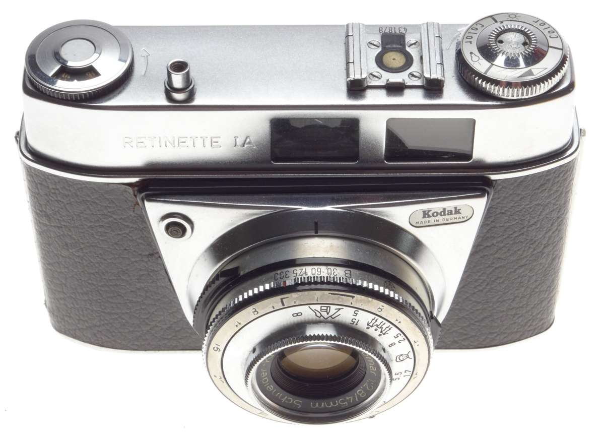 KODAK Retinette 1a point and shoot 35mm vintage film analogue camera REOMAR 2.8/45mm lens - Kodak