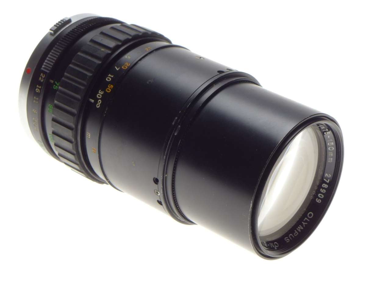OLYMPUS-OM system Zuiko Auto Zoom 1:4 75-150mm vintage camera lens - Olympus
