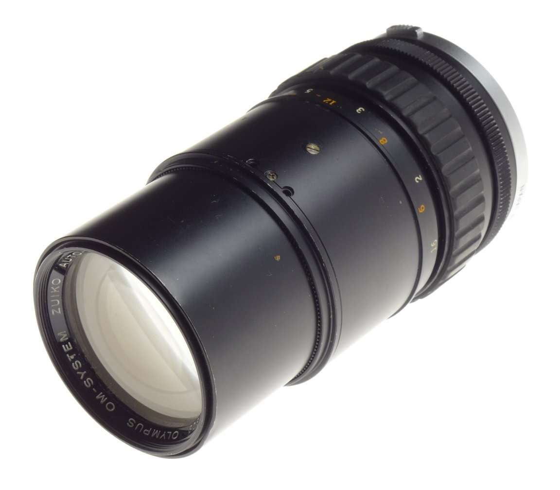 OLYMPUS-OM system Zuiko Auto Zoom 1:4 75-150mm vintage camera lens - Olympus