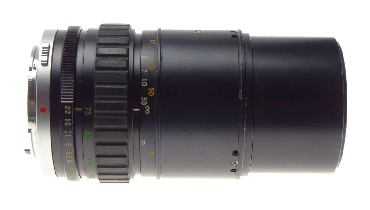 OLYMPUS-OM system Zuiko Auto Zoom 1:4 75-150mm vintage camera lens - Olympus