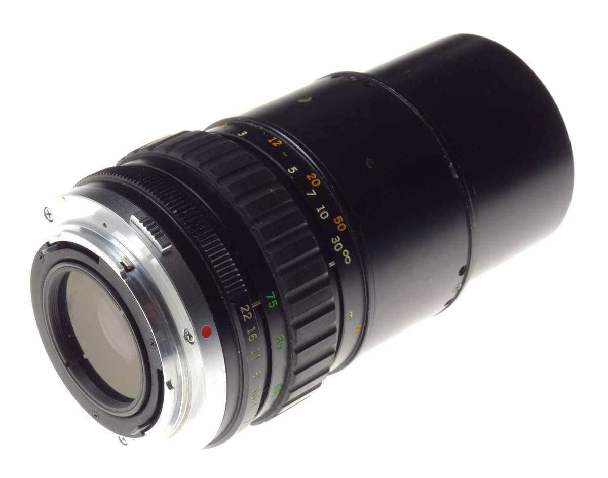 OLYMPUS-OM system Zuiko Auto Zoom 1:4 75-150mm vintage camera lens - Olympus