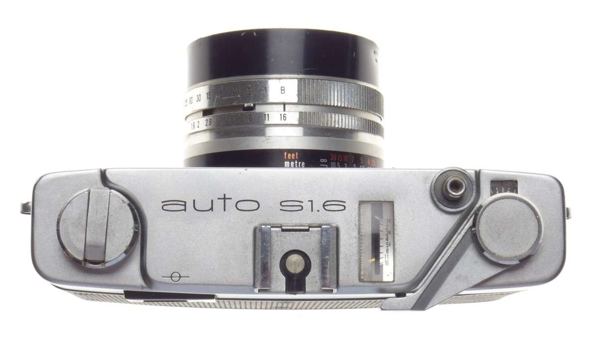 KONICA Auto S1.6 HEXANON 1.6 f=45mm lens compact camera 1.6/45 used - Konica