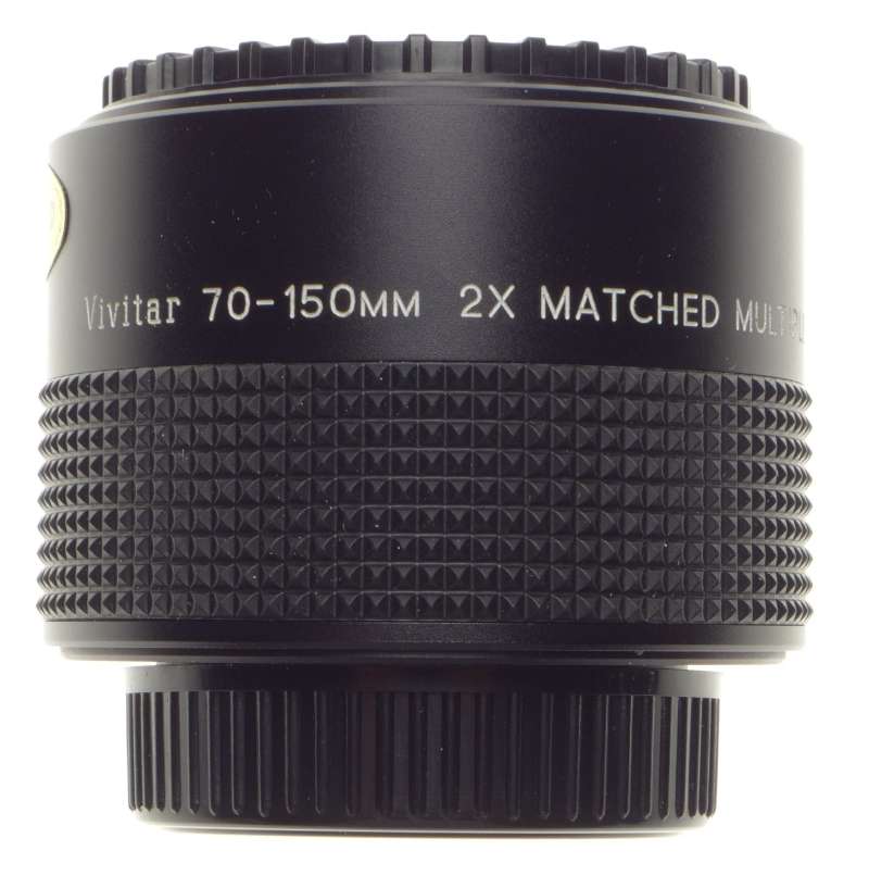VIVITAR 70-150 2x matched Multiplier Doubler U/M-42 Mint as new caps box TM mount - Vivitar