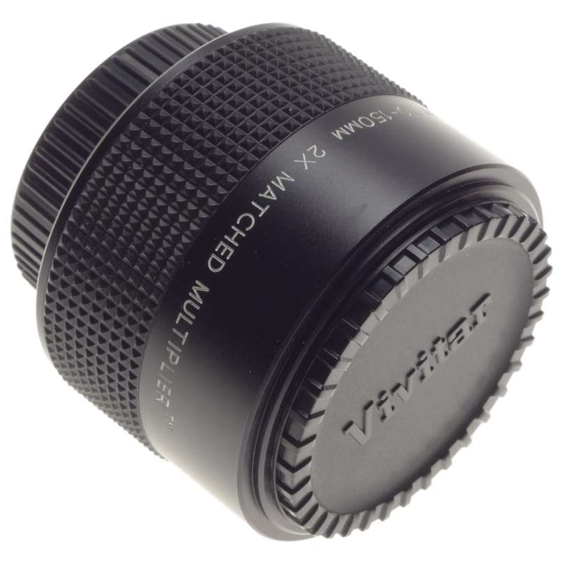 VIVITAR 70-150 2x matched Multiplier Doubler U/M-42 Mint as new caps box TM mount - Vivitar
