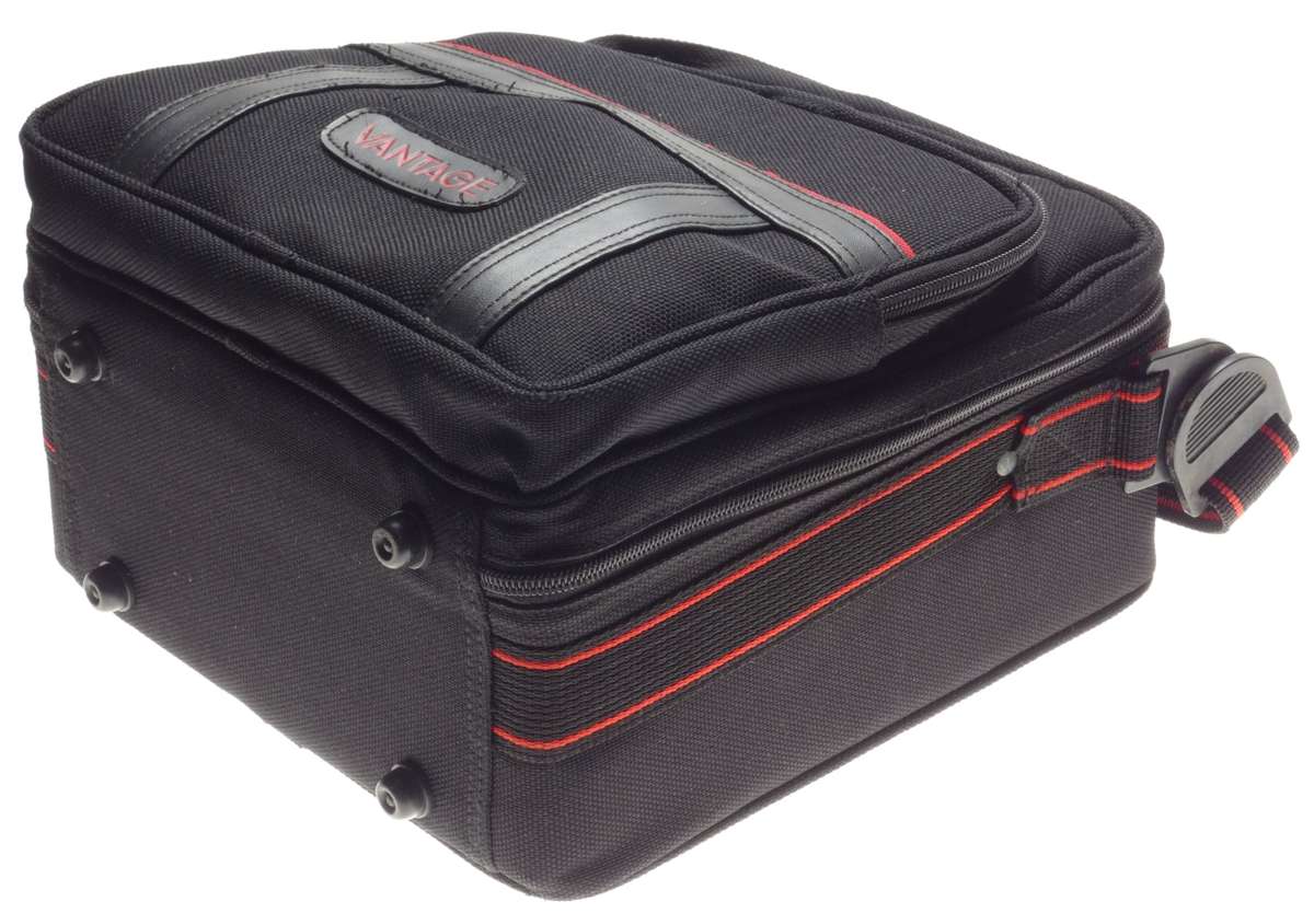 VANTAGE retro camera shoulder travel case padded with compartments - Cases
