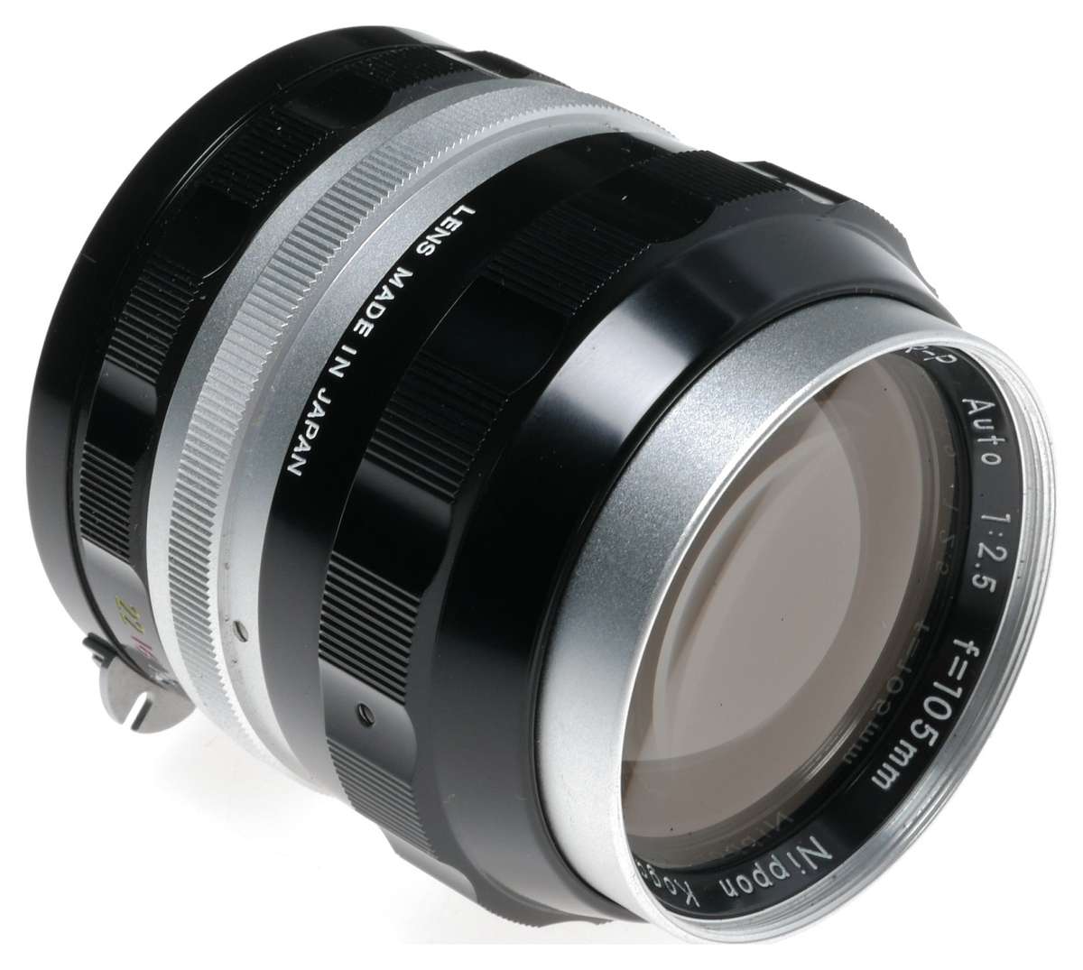 Nikkor-P 1:2.5 f=105mm SLR Nikon vintage lens MINT - Nikon