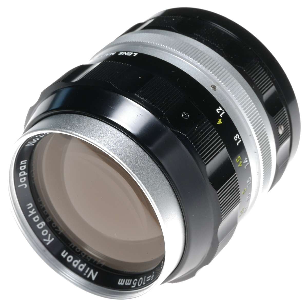 Nikkor-P 1:2.5 f=105mm SLR Nikon vintage lens MINT - Nikon