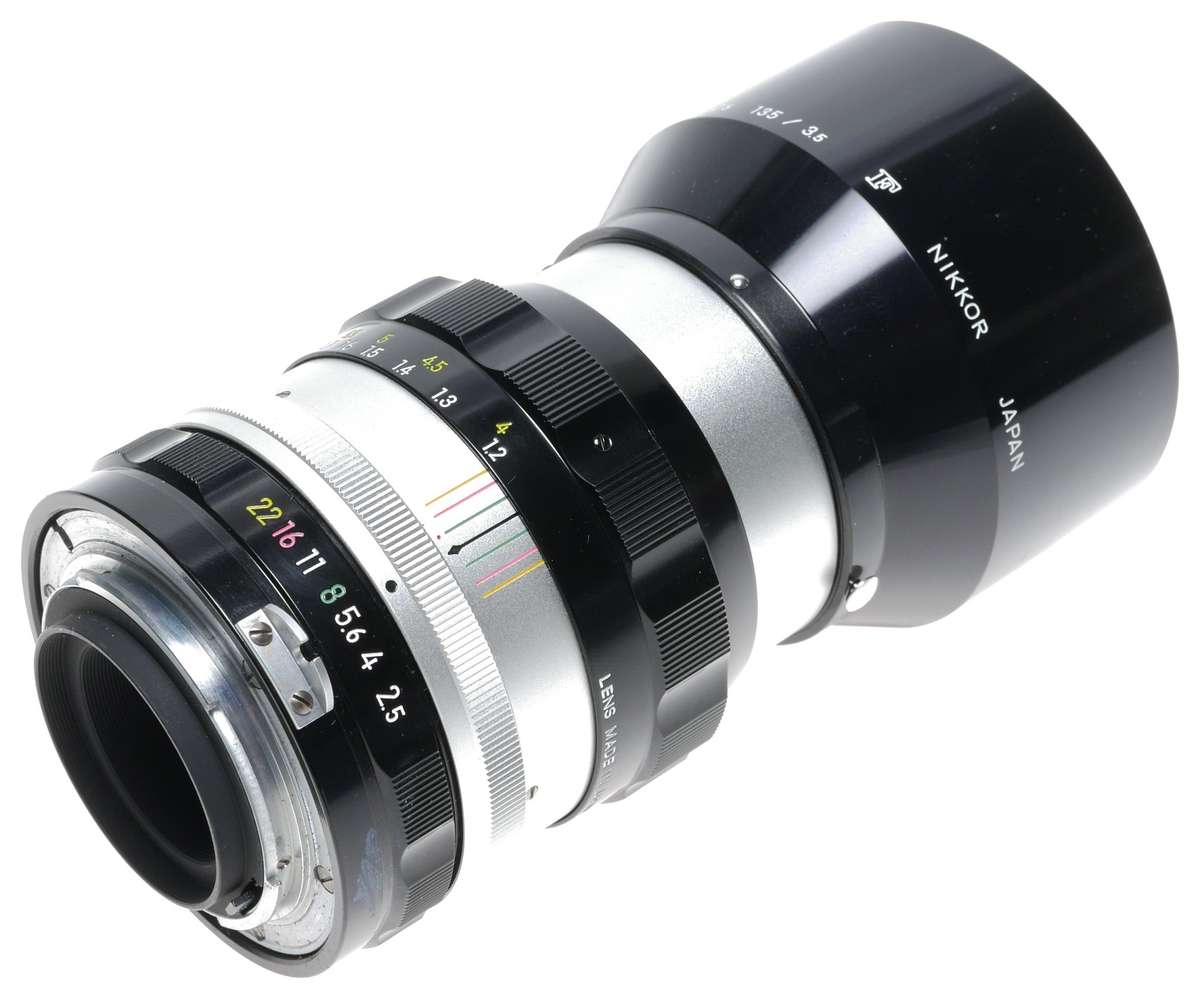 Nikkor-P 1:2.5 f=105mm SLR Nikon vintage lens MINT - Nikon