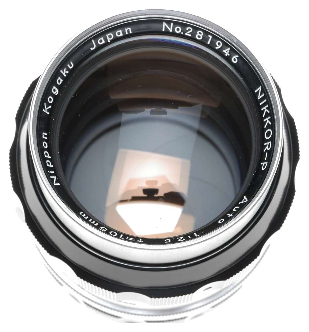 Nikkor-P 1:2.5 f=105mm SLR Nikon vintage lens MINT - Nikon