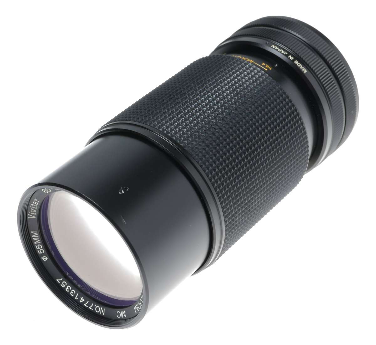 Vivitar 80-200mm 1:4 Macro Focussing Zoom MC SLR vintage lens