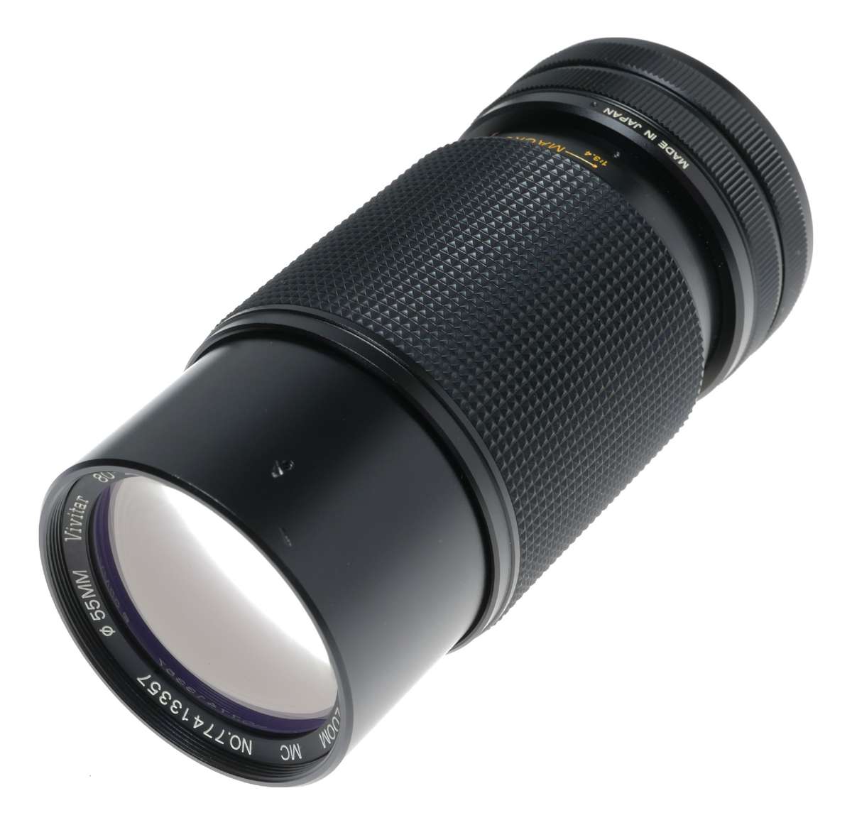 Vivitar 80-200mm 1:4 Macro Focussing Zoom MC SLR vintage lens