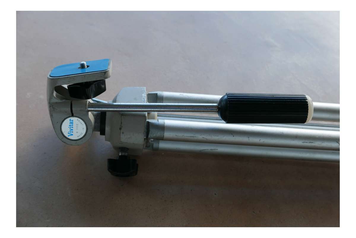 Vivitar Compact vintage portable film camera tripod pan handle tilt head