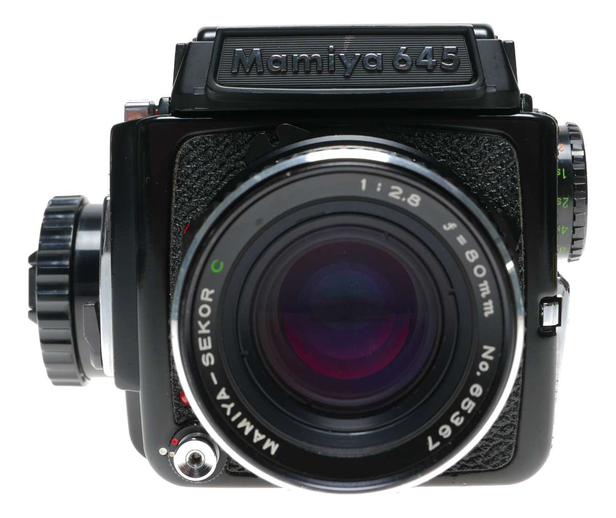 Mamiya 645 1:2.8 f=80mm SEKOR-C vintage film camera - Mamiya