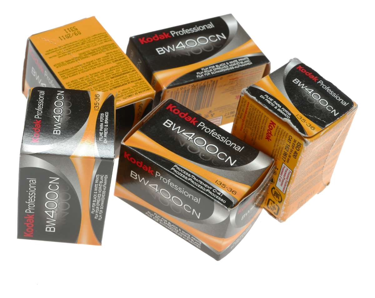 Kodak Professional BW400CN 35mm Film 36 Exposures Expired 2011