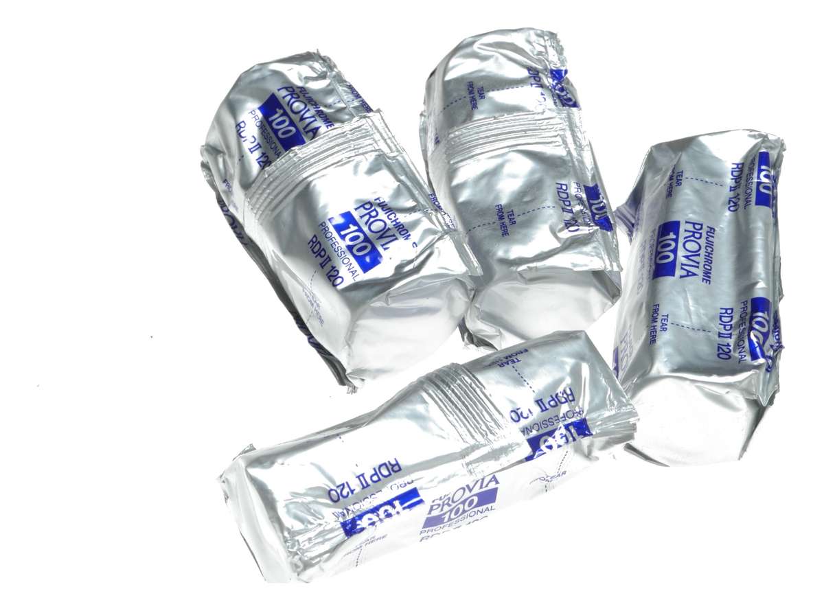 Fuji Fujichrome Provia 100 Professional RDP II Expired120 Roll Film