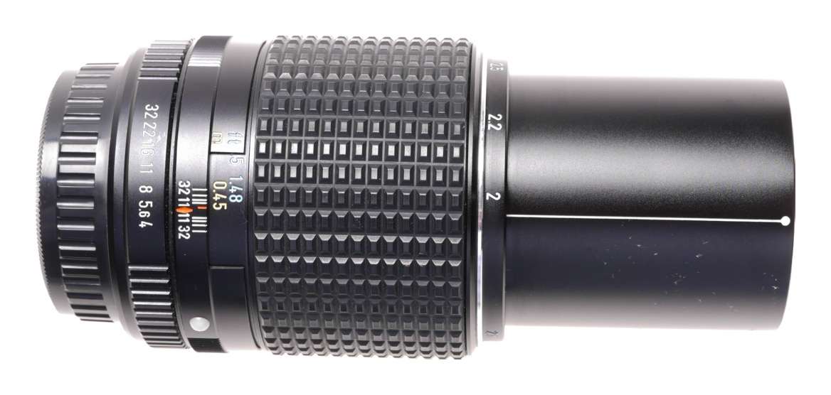 Pentax-M Macro 1:4 100mm SMC SLR camera lens 4/100 caps sharp - Pentax