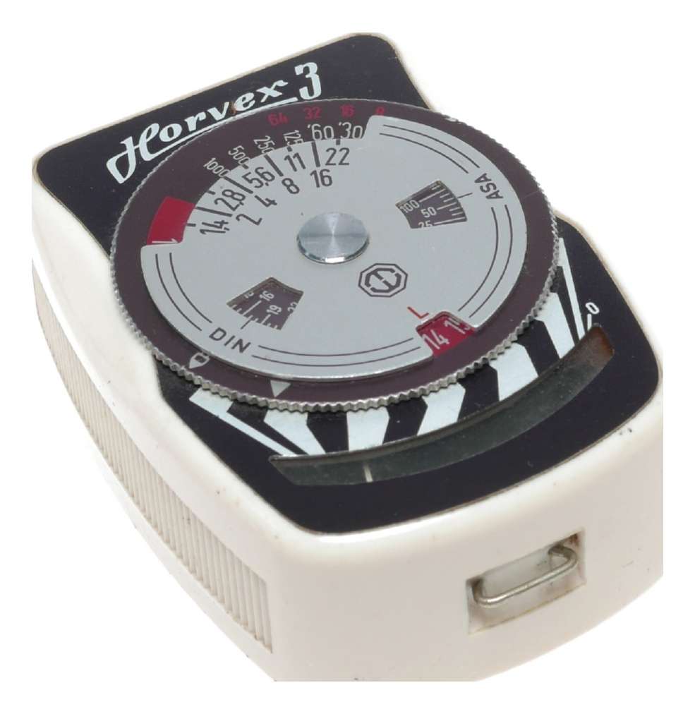 Horvex 3 vintage light antique exposure meter